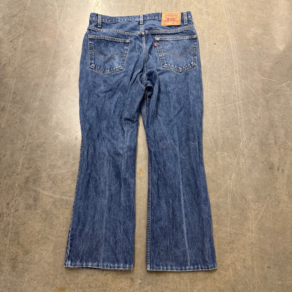 Levis 517 Mens Bootcut Jeans‎ Medium Wash Blue Denim Pants W36 L32